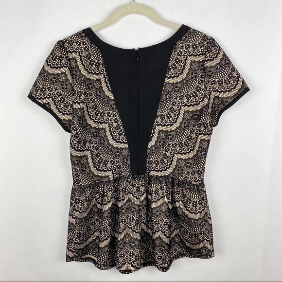 Skies are Blue Peplum Lace Top - Picture 2 of 5